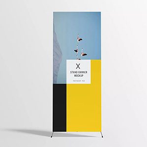 X展架Banner广告设计