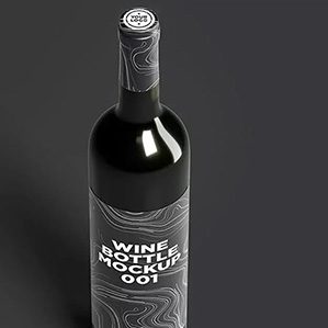 葡萄酒瓶包装/标签设计