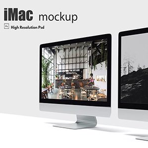 IMAC Mockup产品海报