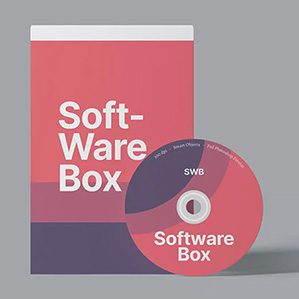 电脑软件纸盒包装设计