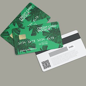 银行卡/信用卡效果图样机