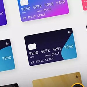 信用卡银行卡外观设计样机