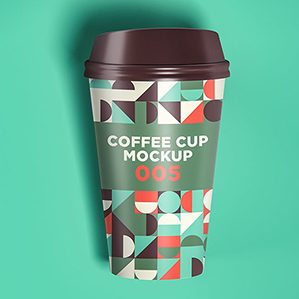 咖啡杯图案设计效果图