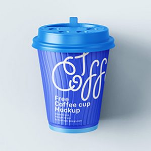 塑料纸杯咖啡杯包装设计