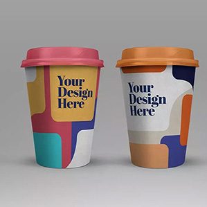 咖啡热饮杯外包装设计