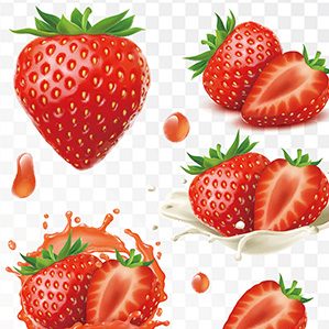 草莓草莓三维真实感透明