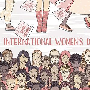 国际妇女节横幅Banner