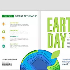 地球保护日主题杂志